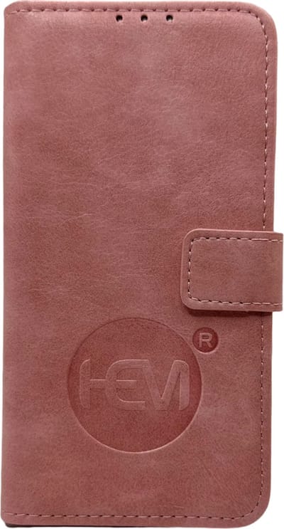 HEM Telefoonhoesje Geschikt Voor Samsung Galaxy S24 – Babyroze (Baby Pink) Portemonnee Hoes Met Lederen Look – 360° Beschermende Book Case Met Pasjeshouder En Magnetische Sluiting
