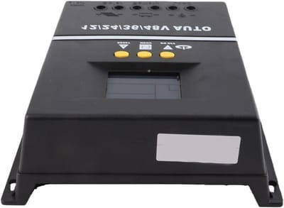MPPT Zonnelaadregelaar - Solar Controller - Energie Opladen - Efficiënte Stroomconversie - 60A 100V - Grijs