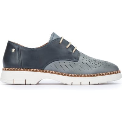 Pikolinos Henares - dames veterschoen - Blauw - maat 36 (EU) 3 (UK)