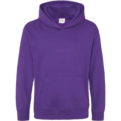 Just Hoods Kids´ Hoodie JH001K - purple - 9/11 (L)