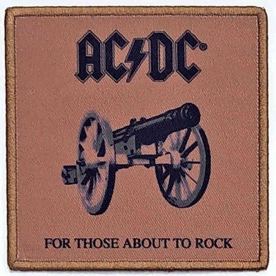 AC/DC - For Those About To Rock We Salute You Patch - Bruin