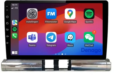 CarPlay autoradio geschikt voor Citroën C3 | 2018 t/m 2024 | Android 13 | Draadloos Apple CarPlay & Android Auto | 2GB + 32GB | QuadCore processor | Denago DNG-A303 | Low model (2 knoppen) | 2025 model | 2018 2019 2020 2021 2022 2023 2024 | Bluetooth