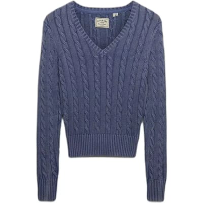 V-hals trui voor dames Superdry