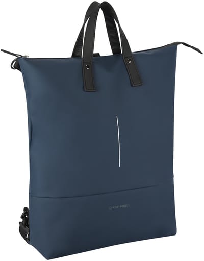 New Rebels Matteo Millburn Navy 28L Rugzak Shopper Waterafstotend Laptop 15.6