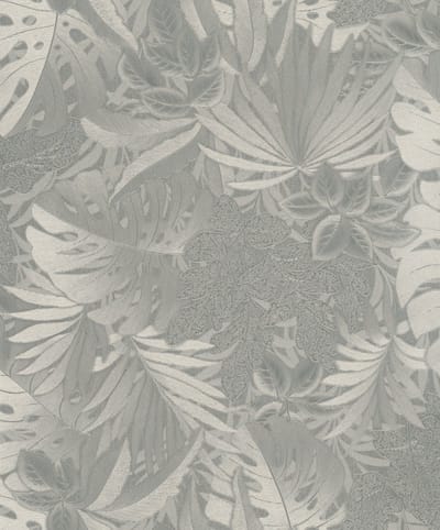 Noordwand-Behang-Botanica-Large-Leaves-metallic-en-beige