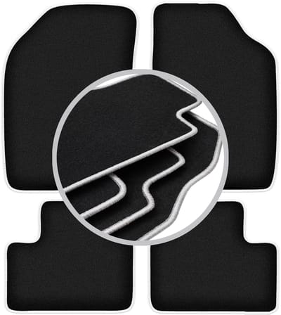 CARLUX-SILVER automatten voor: Lancia Ypsilon I hatchback (1996-2003)