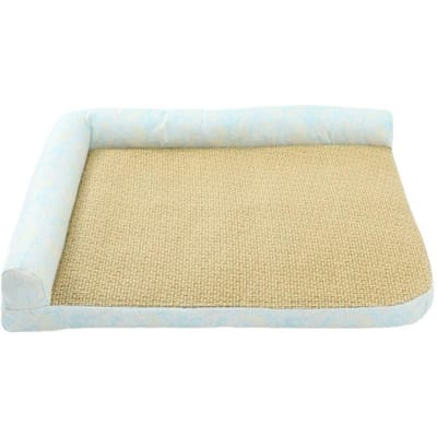 Tapis Rafraîchissant pour Animaux de Compagnie  Oreiller pour Chat Respirant et Rafraîchissant  Tapis Rafraîchissant pour Petit Chien S beige