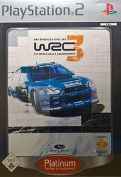 WRC 3 Fia World Rally Championship-Platinum Duits (PlayStation 2) Gebruikt