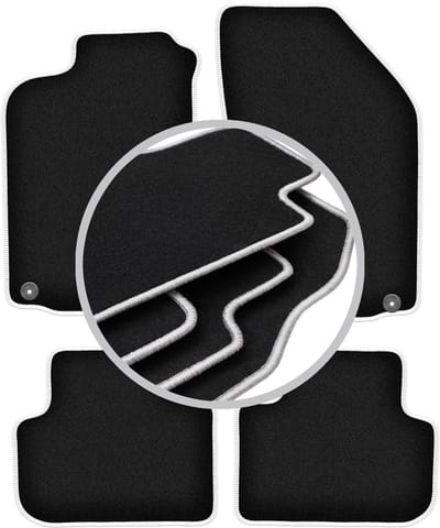 CARLUX-SILVER automatten voor: Alfa Romeo 147 hatchback (2000-2010)