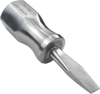Schroevendraaier - Platte schroevendraaier - Reparaties uitvoeren - Roestvrij staal - 3 x 38 mm - Zilver