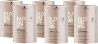 6x Schwarzkopf Professional Blond Me Premium Lift 9+ 450gr