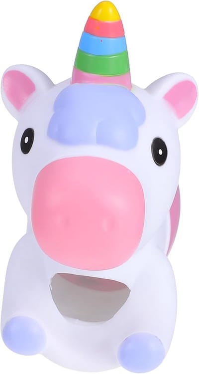 Kraanverlenger Eenhoorn - Kraanverlengstuk Peuters - Handen Wassen - Leuk Cartoon Ontwerp - 14 cm - Roze