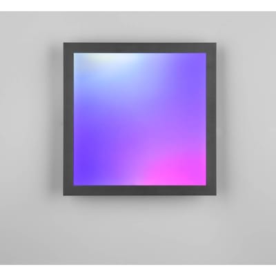 REALITY BETA - Plafondlamp - Zwart mat - incl. 1x SMD 13W - Geintegreerde dimmer - Afstandsbediening