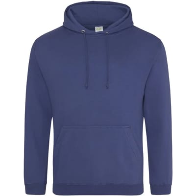 Just Hoods College Hoodie JH001 - DENIM BLUE - L