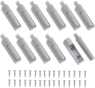 Dailygoods- Deuropener 16 Stuks - Zachtsluitende Deurdemper - Meubeldeurdemper - Deurvanger - Duurzaam ABS - Vermindert Lawaai