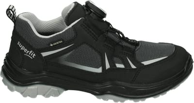 Superfit - 9069 - Lage schoenenJongensKindersneakers - Kleur: Zwart - Maat: 35
