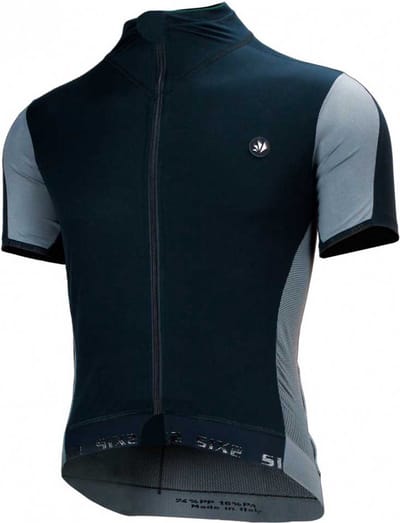 Sixs Tremonti Korte Mouw Wielertrui Blauw,Grijs XL Man