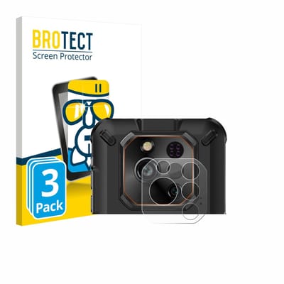 Screenprotector 3 Stuks voor Ulefone RugOne Xever 7 Pro (ALLEEN Camera Lens) Beschermglas transparant