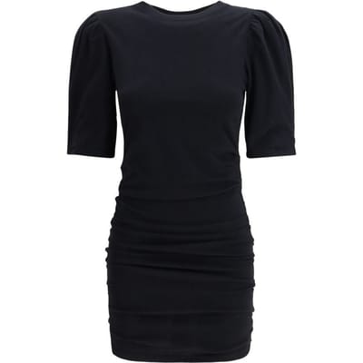 Isabel Marant Zwarte Katoenen Casual Jurk