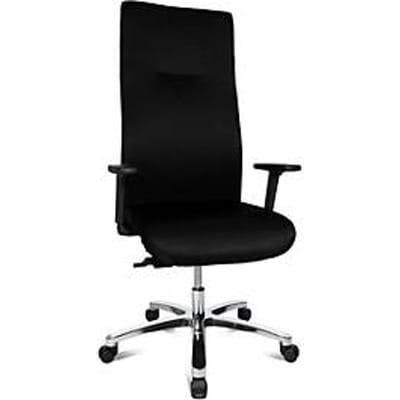 Topstar bureaustoel XXL Big Star, synchroonmechanisme, met armleuningen, hoogte rugleuning 800 mm