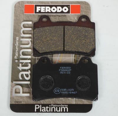 ferodo remblokje voor motor yamaha 1300 xvz venture royal 1986 tot 1995 avg / avd nieuw