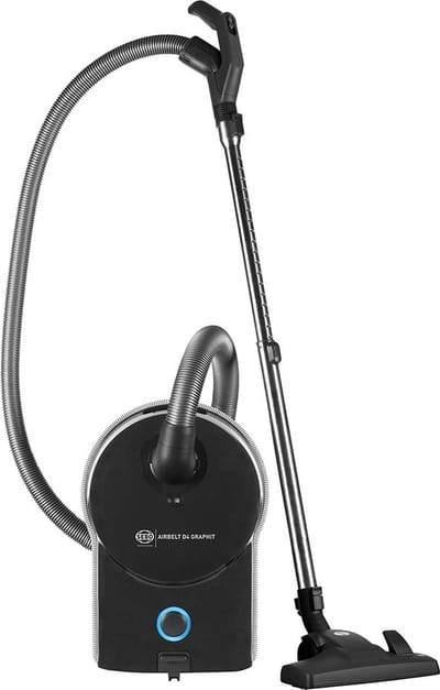 SEBO Airbelt D4 Komfort | Lichtgewicht stofzuiger | Geluidsniveau slechts 75 dB | Met combizuigmond