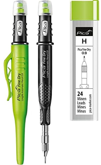 Diepgatmarker 0.9 mm met 24 vervangingen - Perfect voor Fijne Lijnen en Tekeningen