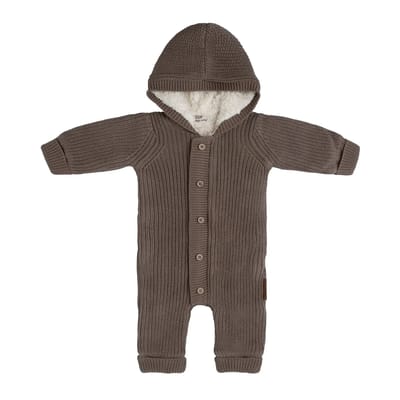 Baby's Only Overall teddy Soul - Mokka - 68 - 100% ecologisch katoen - GOTS