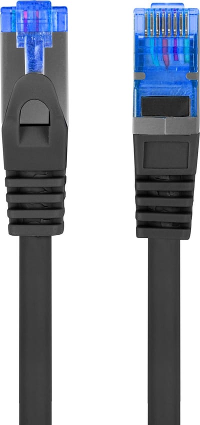 Lanberg Patchcord S Ftp Cat 6A 025M Lan-Kabel Voor Routers, Switchs En Servers