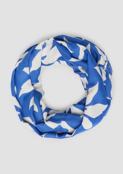 s.Oliver - female - Kousenband met bloemenmotief in viscose