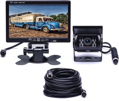 BrandWay Achteruitrijcamera met scherm - 7 inch - voor camper, auto, vrachtwagen