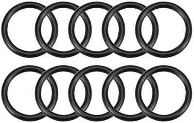 Dailygoods - Nitrilrubber O-ringen - Afdichtingsset - 39 mm buitendiameter - Flexibele sluitringen - Geschikt voor mechanische toepassingen - Voor vlo...