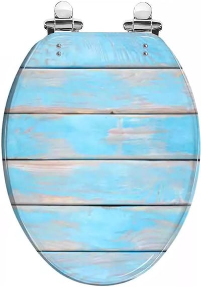 Toiletbril Hars - Toiletdeksel - Makkelijk Schoonmaken - Softclose & Snelsluiting - 36x44 cm - A-stijl