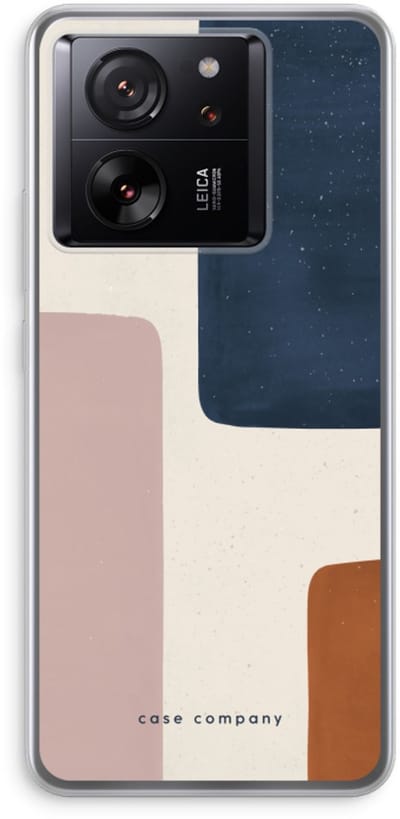 Case Company® - Hoesje geschikt voor Xiaomi 13T Pro hoesje - Geo #5 - Soft Cover Telefoonhoesje - Bescherming aan alle Kanten en Schermrand