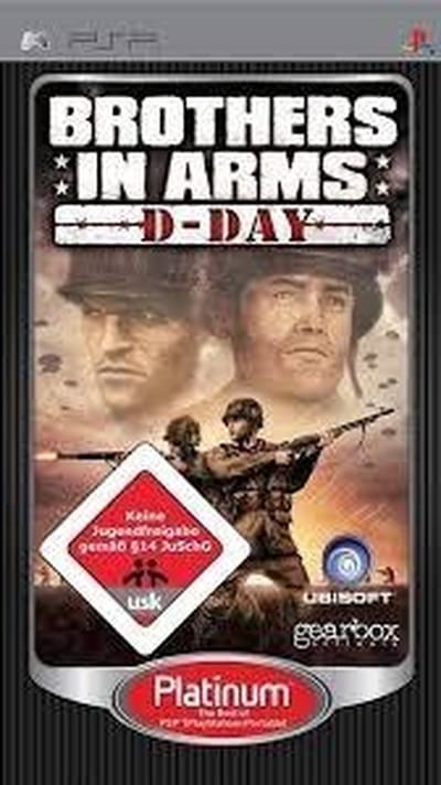 Brothers in Arms D-Day Platinum (psp tweedehands game)
