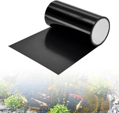 20 cm x 1,5 m vijverfolie, reparatiepleisters, vijverfolie-reparatietape, waterbestendige plakband, waterdichte plakband, vijverreparatieset, reparatietape voor tuinvijver, afdichtingsba