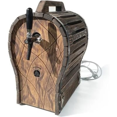 Biertap JET 30 met Houten Vat Optiek - Thuistap Bierkoeler 35 l/u