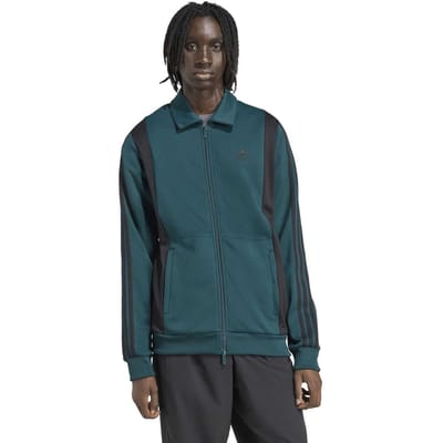 Adidas Unisex Originals Adicolor Panel Track Top Aurora Ivy Größe: XXL | Kaputzenpullis Outlet | Unisex