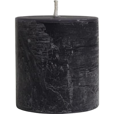 PTMD - Kaars Rustic Outdoor - Grijs - 15x15x16cm