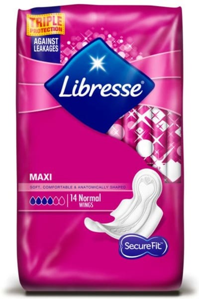 Libresse Maandverband Maxi Normal Wing 14 stuks