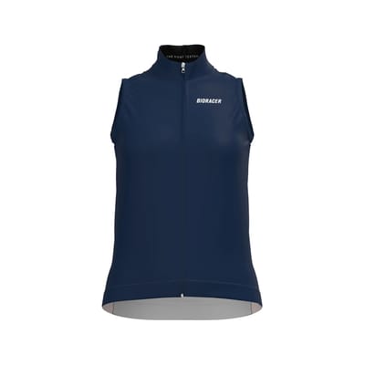 BIORACER Icon - Wind Body Tussenseizoen - Dames - Misty Nautica - Winddicht & Thermisch - Maat L