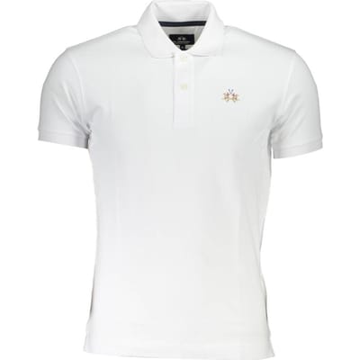 La Martina Elegante Slim Fit Polo met Contrastdetails