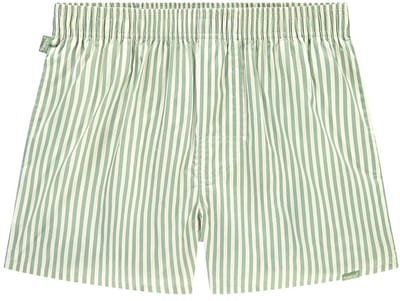 POCKIES Striped Boxershorts Heren - Groen - Maat L