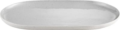Sablo Cloud Serveerbord | Lichtgrijs / Beige | Stoneware