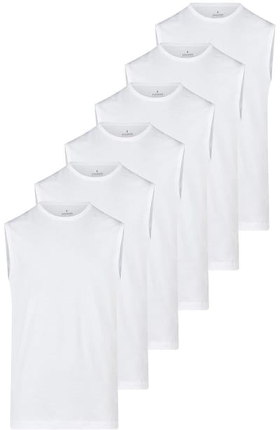 RAGMAN Heren onderhemd 6 pack Basic