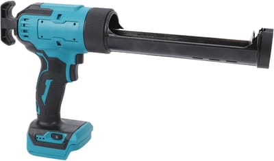 Elektrisch Kitpistool - Draadloos Lijmpistool - Afdichten en Lijmen - 6 Instelbare Snelheden - LED Werklicht - Zwart