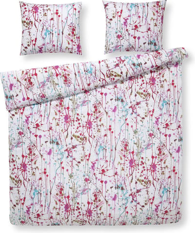 Day Dream Noa - Dekbedovertrek - Lits-jumeaux - 240x200/220 cm + 2 kussenslopen 60x70 cm - Roze