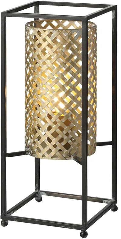 Freelight - Tafellamp Petrolio H 37 cm B 15 cm goud zwart