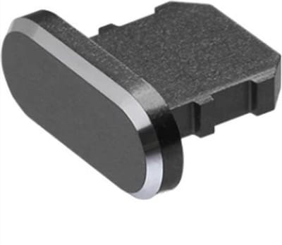 Stofplug - Dust plug - Anti stof plug - Lightning - Geen stof in oplaadpoort - Beschermplug smartphone - Geschikt voor Iphone - Aluminium - Grijs - Jonyx