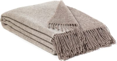 MoST - Plaid Cappuccino - Nieuw-Zeelandse wol - 130 x 190 cm - beige